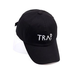 “Trap” Black Baseball Cap